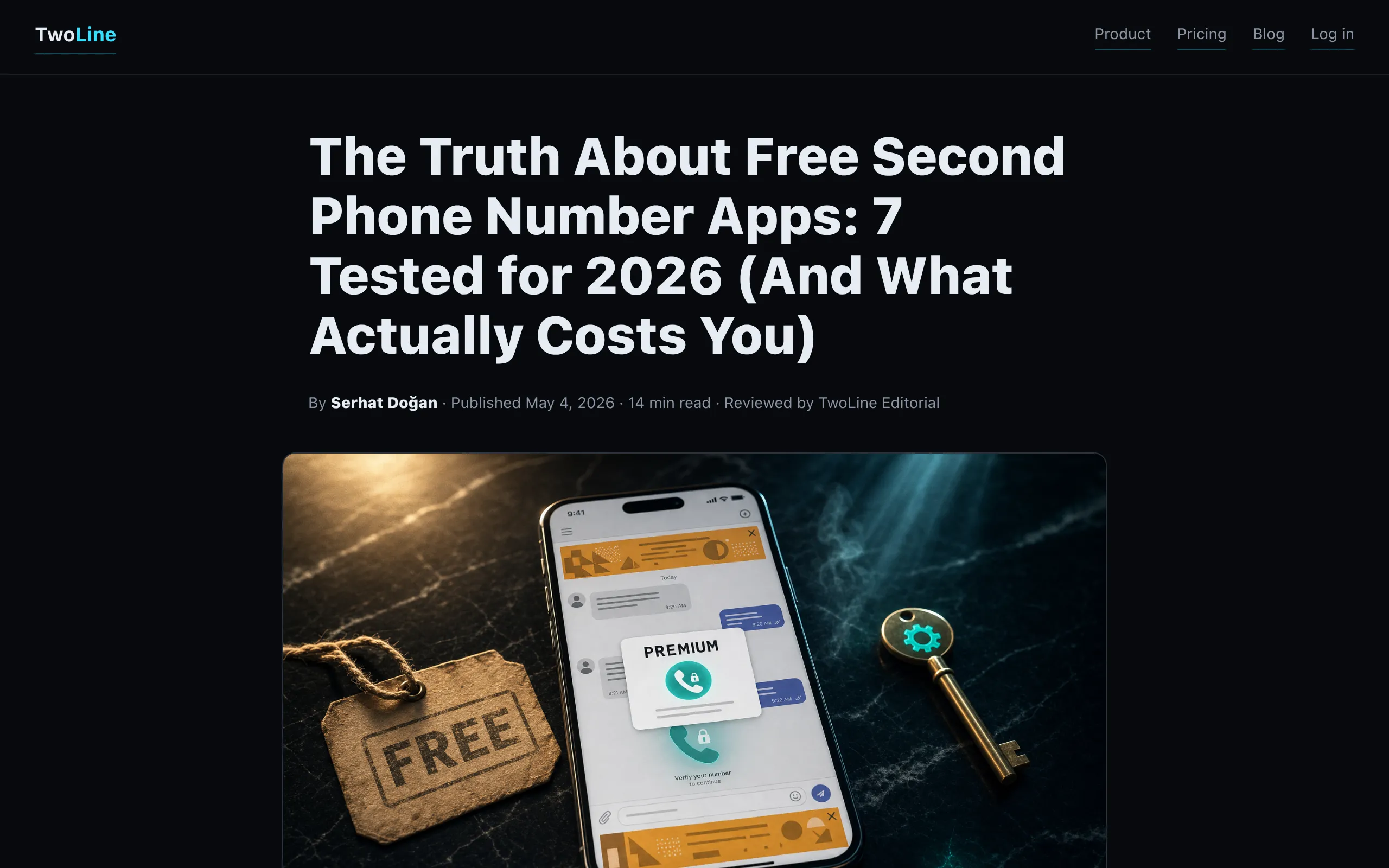 7 free number apps tested in 2026